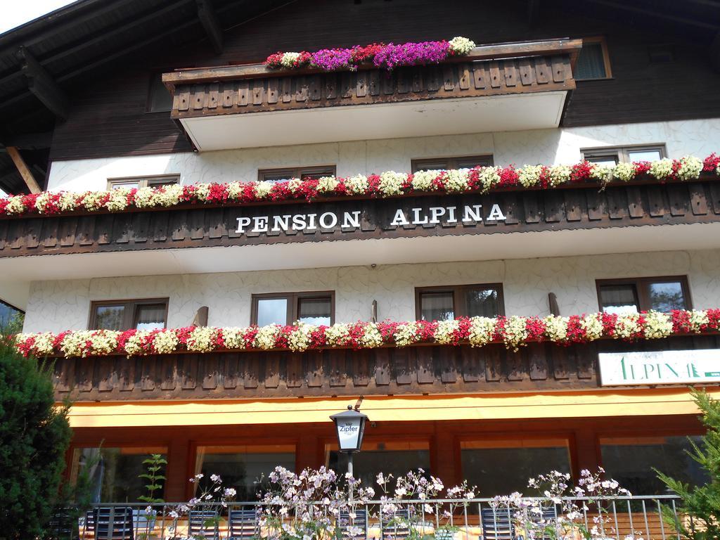 Pension Alpina Зильц Экстерьер фото